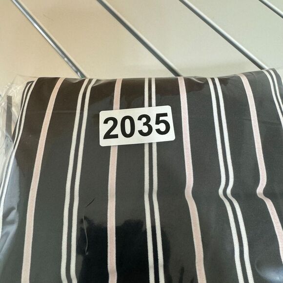 Fairway&Greene Tech Golf Polo Mens L Black Pink Striped Shirt Beacon Hill F&G - Picture 10 of 10